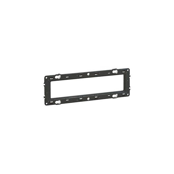 Legrand - Support triple 3 postes - Mosaic/Céliane - Fixation VIS - 3 x 2 modules - Réf : 080253