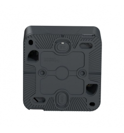 Schneider - Mureva Styl - Interrupteur temporise LED - saillie - IP55 - IK08 - gris - Réf : MUR35067