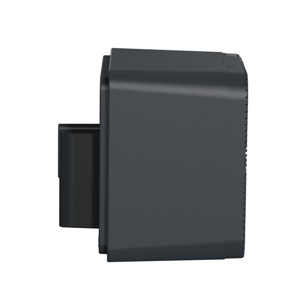 Schneider - Mureva Styl - Interrupteur temporise LED - saillie - IP55 - IK08 - gris - Réf : MUR35067