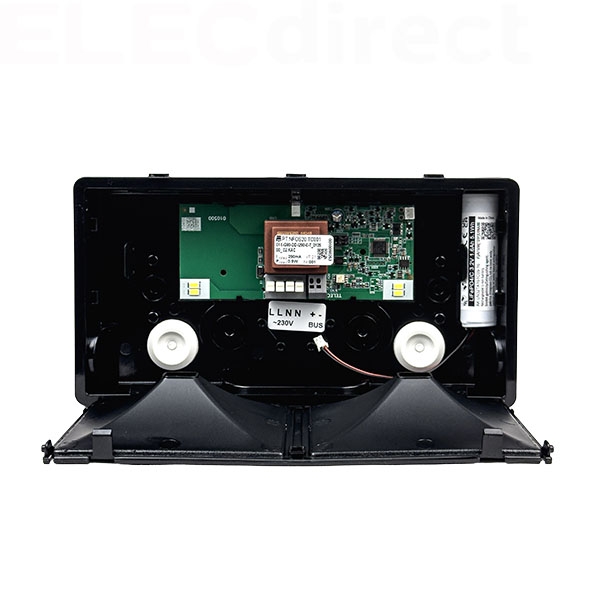 Bloc Tech - BAES Évacuation Universel Noir - IP44 - IK08 - Réf : 213949