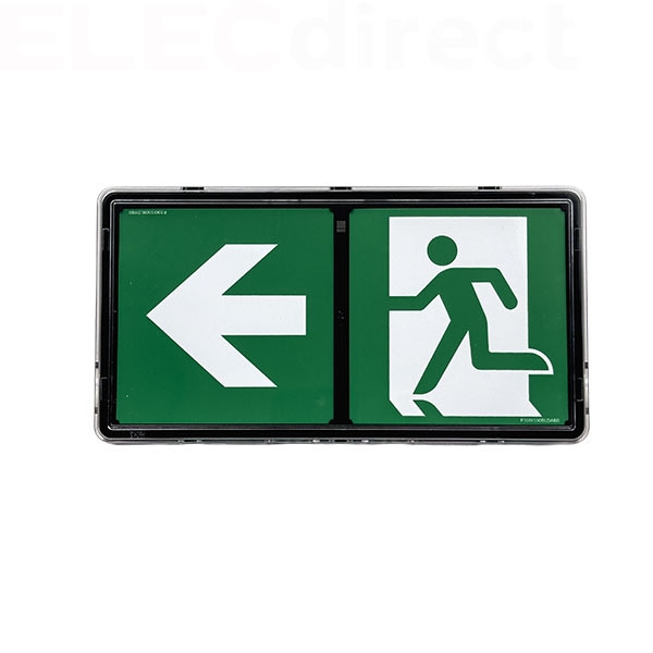 Bloc Tech - BAES Évacuation Universel Noir - IP44 - IK08 - Réf : 213949