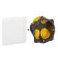 Legrand Batibox - Boîte encastrée BBC P40 + Couvercle universel 80 x 80 - 080021L+089281