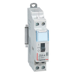 Legrand - Contacteur CX3 J/N heures creuses - 25A bipolaire pour chauffe-eau - Réf : 412501