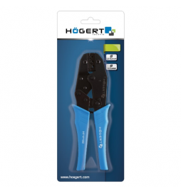 Hogert - Pince à sertir pour cosses non isolées faston - Réf : HT1P192