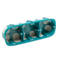 SIB - Boîte triple BBC entraxe 71 mm - prof 40mm - Réf : P33971