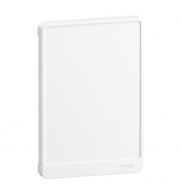 Schneider - Resi9 - porte styl Blanc coffret 13M - 2R - Réf : R9H13422