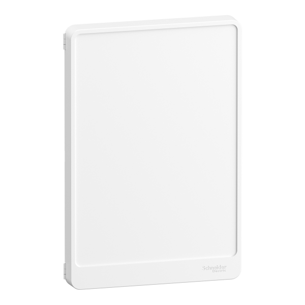 Schneider - Resi9 - porte styl Blanc coffret 13M - 2R - Réf : R9H13422