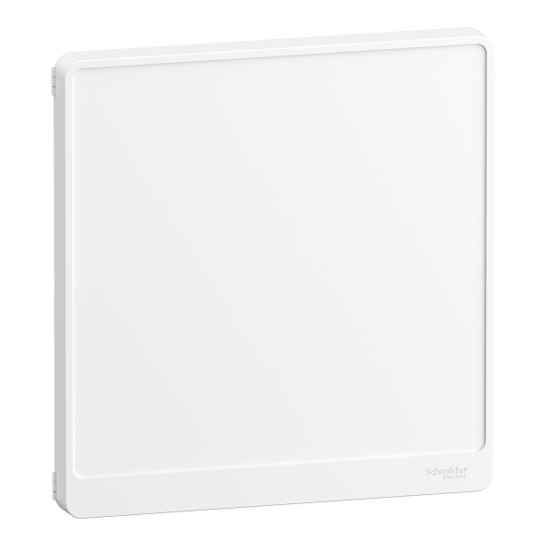 Schneider - Resi9 - porte styl Blanc coffret 18M - 2R - Réf : R9H18422