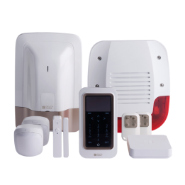 Delta Dore - Pack Alarme 8 zones sans fil avec box maison connecté - Réf : Pack Tyxal+