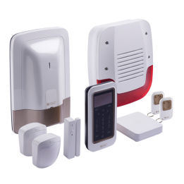 Delta Dore - Pack Alarme 8 zones sans fil avec box maison connecté - Réf : Pack Tyxal+