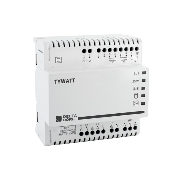 Delta Dore - Indicateur de consommations d'énergies - Réf : TYWATT 1000