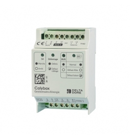 Delta Dore - Gestionnaire d'énergie semi-encastré pour chauffage électrique fil pilote - Réf : CALYBOX 230