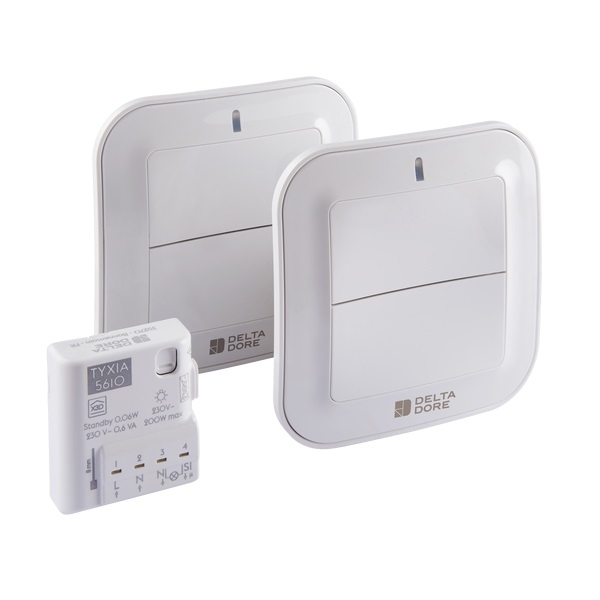 Delta Dore - Pack va-et-vient sans fil - Réf : Tyxia 611