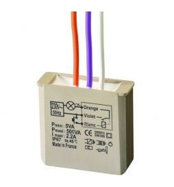 Yokis - Télérupteur 500W encastrable - Réf : MTR500E