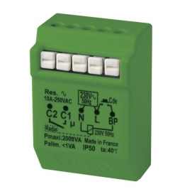 Yokis - Power - Télérupteur Temporisable Radio - 2000W - Réf : MTR2000ERP