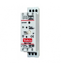 Yokis - Power - Télérupteur temporisable Radio - 2000W - Réf : MTR2000MRP