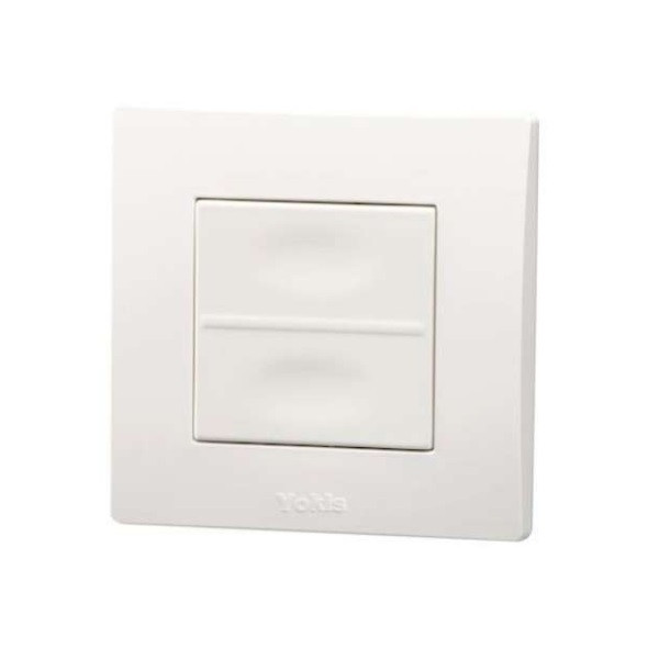 Yokis - Power - Télécommande Murale 2 touches - Réf : TLM2T45P