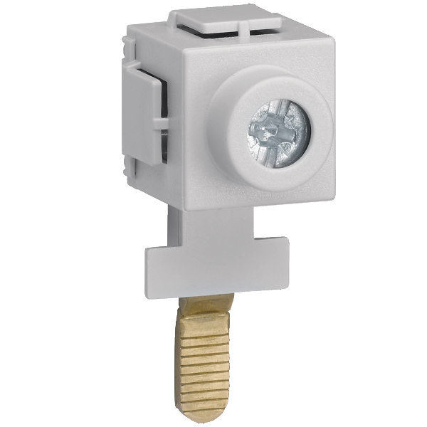 Hager - Borne de raccordement 1P - 1 x 35mm2 - Réf : KF83A