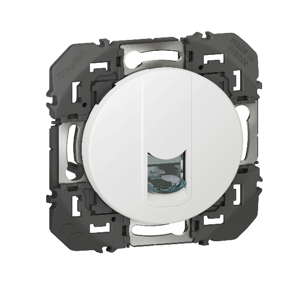 Legrand - Prise blindée RJ45 catégorie6 FTP Dooxie - Finition Blanc - Réf : 600376