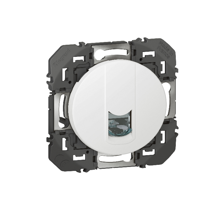 Legrand - Prise blindée RJ45 catégorie6 FTP Dooxie - Finition Blanc - Réf : 600376