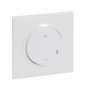 Legrand - Dooxie - Interrupteur variateur universel - 2 fils sans Neutre - 125W LED + Plaque - Blanc - Ref. : 600060A + 600801