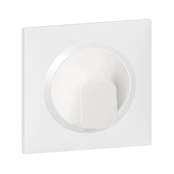 Legrand - Sortie de Câble Dooxie standard complète - Blanc - Réf : 600325 + 600801
