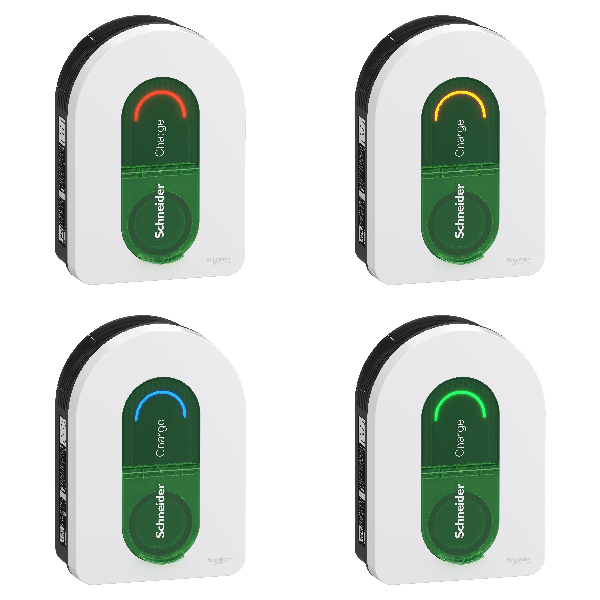 Schneider Charge Pro - Schneider Charge paramétrable 7,4/11/22KW 1P/3P TIC - 16/32A - capteur RDC-DD - Réf : EVH5A22N400F