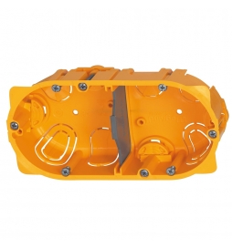 Legrand Batibox - Boîte d'encastrement 2 postes - Prof. 40 - Réf : 080042