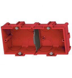 Legrand Batibox - Boîte à sceller 2 postes Hor/vert - Réf : 080142