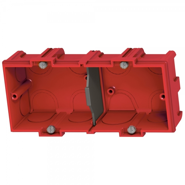 Legrand Batibox - Boîte à sceller 2 postes Hor/vert - Réf : 080142