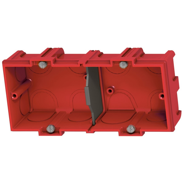 Legrand Batibox - Boîte à sceller 2 postes Hor/vert - Réf : 080142