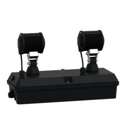 Schneider - Exiway Smart DUO - Bloc à phare - LED 2 x 1200lm - IP65 - LIFePO4 - IP65 - SATI - Réf : OVA48020