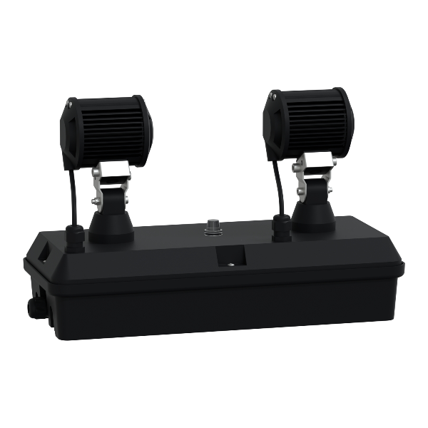 Schneider - Exiway Smart DUO - Bloc à phare - LED 2 x 1200lm - IP65 - LIFePO4 - IP65 - SATI - Réf : OVA48020