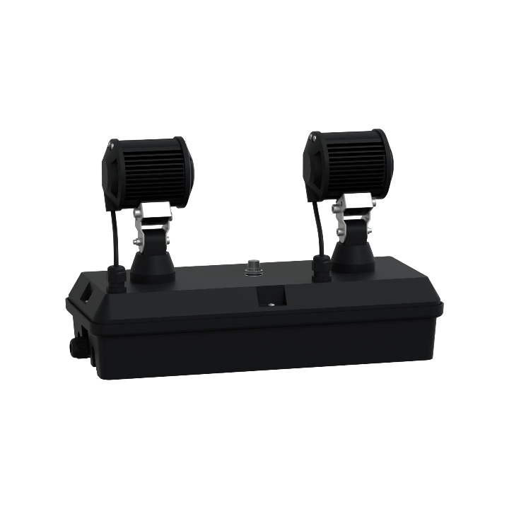 Schneider - Exiway Smart DUO - Bloc à phare - LED 2 x 1200lm - IP65 - LIFePO4 - IP65 - SATI - Réf : OVA48020