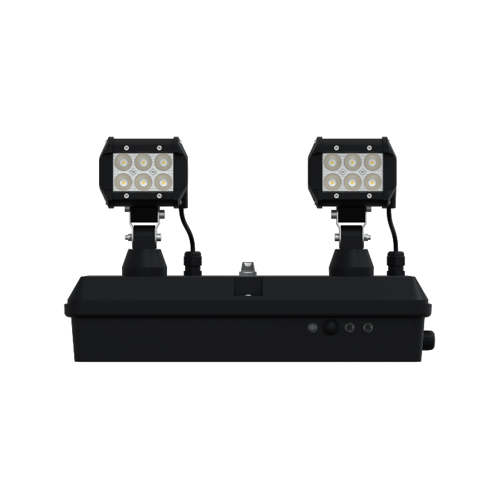 Schneider - Exiway Smart DUO - Bloc à phare - LED 2 x 1200lm - IP65 - LIFePO4 - IP65 - SATI - Réf : OVA48020