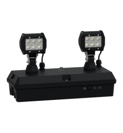 Schneider - Exiway Smart DUO - Bloc à phare - LED 2 x 1200lm - IP65 - LIFePO4 - IP65 - SATI - Réf : OVA48020