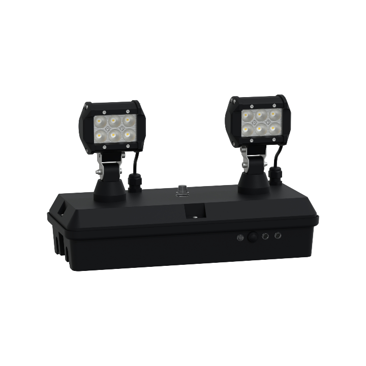 Schneider - Exiway Smart DUO - Bloc à phare - LED 2 x 1200lm - IP65 - LIFePO4 - IP65 - SATI - Réf : OVA48020