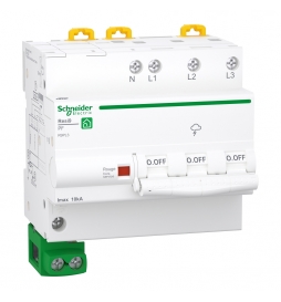 Schneider - Resi9 XP - parafoudre - 10kA - 3P+N avec accessoires - Réf : R9PL3