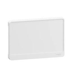 Schneider - Resi9 - Porte Styl - Blanc - 1 rangée - 18 modules