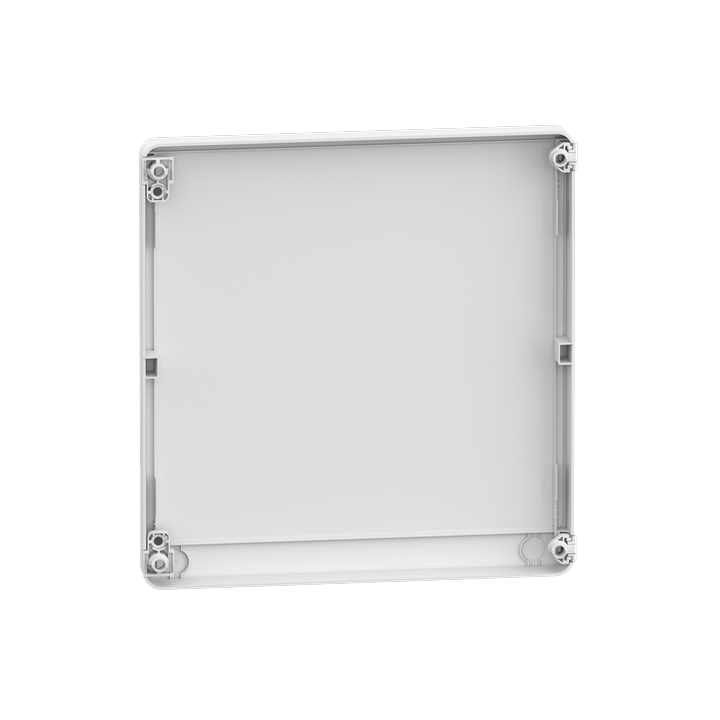 Schneider - Resi9 - Porte Styl - Blanc - 2 rangées - 18 modules - Réf : R9H18422