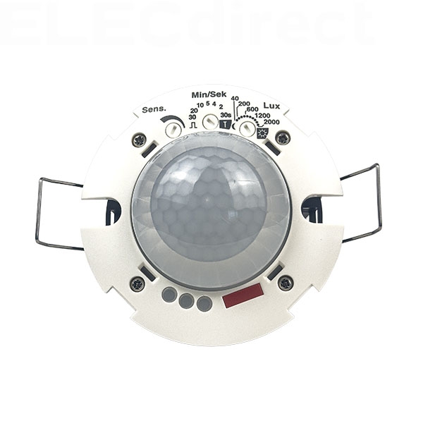 B.E.G - Détecteur de mouvement avec zone de détection circulaire - encastré Plafond - Blanc - Réf : 92196