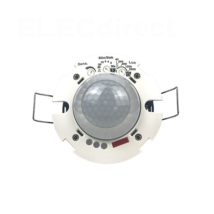 B.E.G - Détecteur de mouvement avec zone de détection circulaire - encastré Plafond - Blanc - Réf : 92196