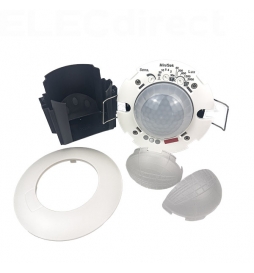 B.E.G - Détecteur de mouvement avec zone de détection circulaire - encastré Plafond - Blanc - Réf : 92196