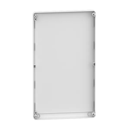 Schneider - Resi9 - Porte Styl - Blanc - 4 rangées - 18 modules - Réf : R9H18424