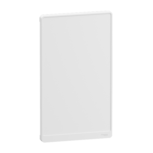 Schneider - Resi9 - porte styl Blanc coffret 18M - 4R - Réf : R9H18424