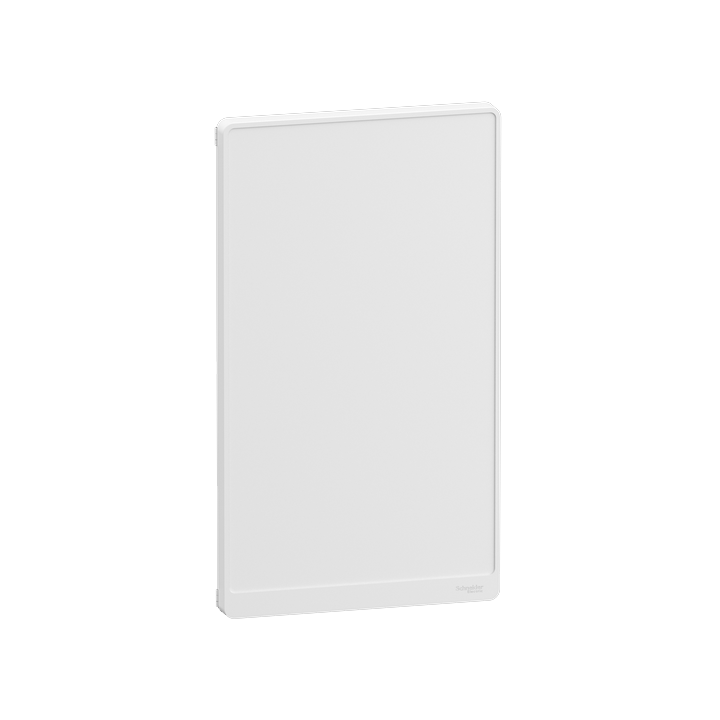 Schneider - Resi9 - Porte Styl - Blanc - 4 rangées - 18 modules - Réf : R9H18424