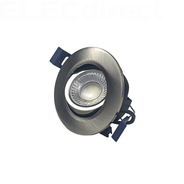 Electra - Collerette et Adaptateur noir pour Spot LED Electra 302687 - Réf : 302768