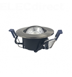 Electra - Collerette et Adaptateur noir pour Spot LED Electra 302687 - Réf : 302768