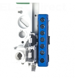 Schneider - Bornier isolé Ph et N 1x35mm2 + 6x16mm2 - pour coffret RESI9 - Réf : R9H13411