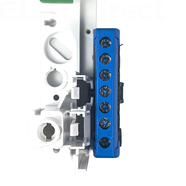 Schneider - Bornier isolé Ph et N 1x35mm2 + 6x16mm2 - pour coffret RESI9 - Réf : R9H13411